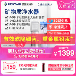 PENTAIR 滨特尔 VIR1500S 净水器母婴升级款家用厨房自来水龙头矿物质直饮过滤器