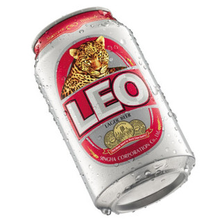 LEO 大麦拉格 纯麦啤酒  整箱装 330ml*24听装