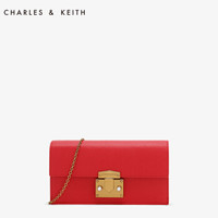CHARLES&KEITH; CK6-10840116 圆珠装饰长款链条包 *2件
