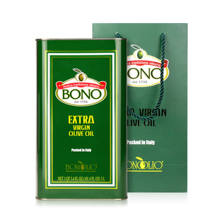 5日0点前1小时：【直营】意大利Bonoolio包锘进口特级初榨橄榄油3L礼盒装 食用油*2件