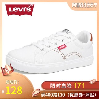 Levi's李维斯女2019夏季新款帆布鞋韩版潮流休闲百搭透气潮布鞋