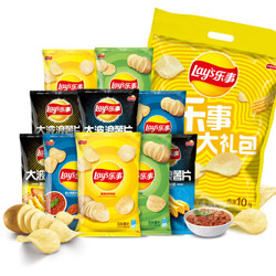 Lay’s 乐事 大波浪薯片 大礼包 400g *5件