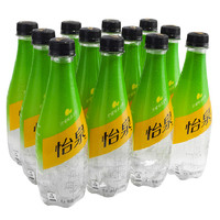 限安徽:怡泉 Schweppes 柠檬味 苏打水 汽水饮料 零糖零卡 400ml*12瓶 整箱装 可口可乐出品