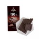 TRUFFLES 德菲丝 90%可可黑巧克力 100g 排块装 *10件