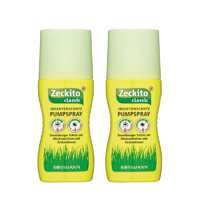 Zeckito经典草本驱蚊防牛虻蜱虫 止痒喷雾 2岁以上儿童和成人可用 100ml/瓶 *2件