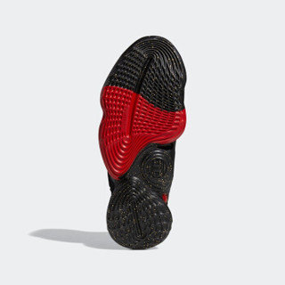 adidas 阿迪达斯  Harden Vol. 4 GCA 男士篮球鞋 EF9940 黑色/浅猩红 44.5