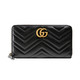 GUCCI 古驰 GG Marmont系列 女士绗缝拉链长款钱包