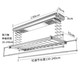 施耐德电动晾衣架升降阳台智能家用遥控自动烘干伸缩双杆机晒衣架