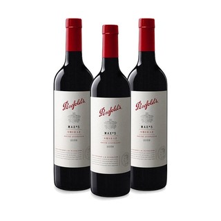 考拉海购黑卡会员：Penfolds 奔富 麦克斯西拉 赤霞珠干红葡萄酒 750ML*3瓶