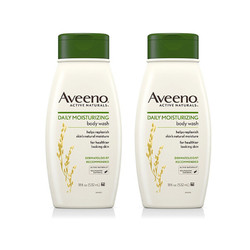 Aveeno 天然燕麦 成人日常保湿沐浴露 532ml 2件装 *3件