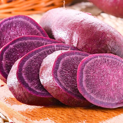 砀宁果品 新鲜紫薯 5斤