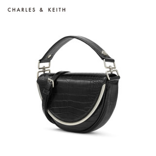 CHARLES＆KEITH CK2-50780925 半圆形女士翻盖手提包 *2件