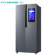新品发售：VIOMI 云米 BCD-380WMLD 云小鲜系列 380L 互动大屏对开门冰箱