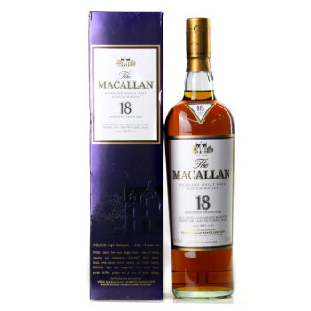 MACALLAN 麦卡伦 雪莉桶 18年 单一麦芽威士忌 700ml