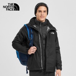 TheNorthFace北面冲锋衣羽绒三合一男户外防水|3CGM +凑单品