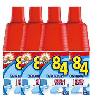 vewin 威王 84消毒液 600ml*4瓶