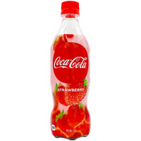 Coca-Cola 可口可乐 碳酸饮料 草莓口味 500ml