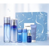 LANEIGE 兰芝 致美紧颜京东定制礼盒(水120ml+50ml+乳100ml+50ml+洁面50ml+精华7ml) 赠品丰富