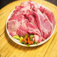 限广东：涝河桥 宁夏滩羊 去骨后腿肉 1000g *3件