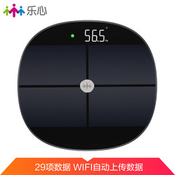 乐心 lifesense 智能体脂秤 脂肪秤电子秤 家用精准体重秤称重  29项人体数据  蓝牙APP控制 S7黑色