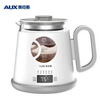 奥克斯(AUX)养生壶家用多功能全自动茶壶0.8L玻璃热水壶HX-S0808W