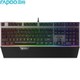 RAPOO 雷柏 V720S 机械键盘 108键RGB背光键盘  黑色 黑轴