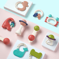 babycare婴儿手摇铃玩具10件装 *7件