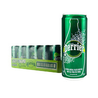 移动端：Perrier 巴黎水 天然气泡矿泉水 原味 330ml*24罐