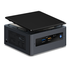 intel 英特尔 豆子峡谷 NUC8i5BEHS 青春版 NUC迷你电脑主机（i5-8260U、8GB、256GB））