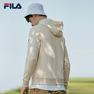 FILA 斐乐官方男子卫衣2019冬季新款哈士奇连帽衫男黄景瑜同款