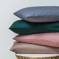 京东PLUS会员：京造 60支贡缎枕套 2只装 +凑单品