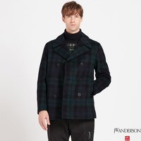 UNIQLO 优衣库 JW ANDERSON 男士双排扣大衣