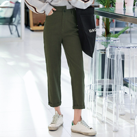 韩都衣舍 GS10003緈 直筒休闲裤