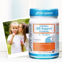 【澳洲进口】life space儿童IBS肠易激益生菌粉剂呵护肠胃60g/瓶