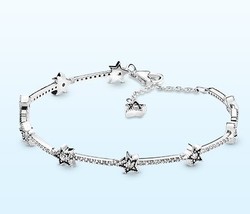 Pandora 潘多拉 598498C01 天之星际 女士925银手链