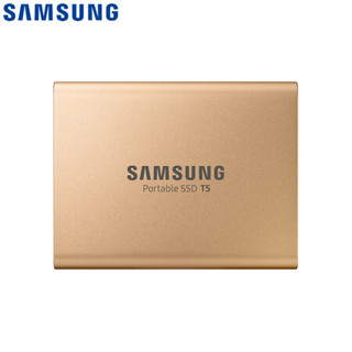 三星(SAMSUNG) 1TB Type-c USB3.1 移动硬盘 固态（PSSD）T5 玫瑰金