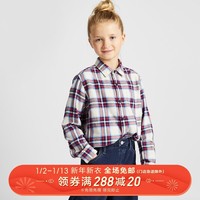 童装/男童/女童 法兰绒格子衬衫(长袖) 422119