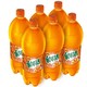 限河北、山西、京东PLUS会员：Mirinda 美年达  橙味 汽水碳酸饮料 2L*6瓶 整箱装  *4件