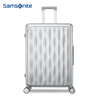 Samsonite/新秀丽拉杆箱行李箱男女旅行箱密码箱登机箱TT9银色20英寸