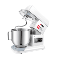 海氏 M6和面机家用小型厨师机商用多功能静音7升鲜奶揉面机全自动