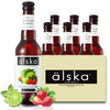 英国艾斯卡Alska西打酒草莓青柠味水果啤酒进口啤酒果啤330ml*6瓶装