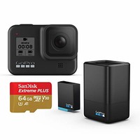 GoPro HERO8 Black + 额外电池 + SD存储卡