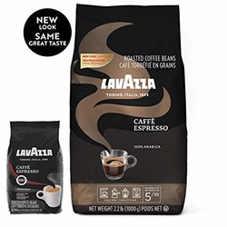 LAVAZZA Caffe Espresso全豆混合咖啡，中等烘焙，1袋2.2磅