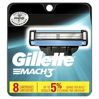 Gillette 吉列Mach3 风速系列替换刀头 8个装