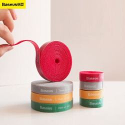 倍思(Baseus)魔术贴绑带电脑理线带 收纳线材理线器强力吸附双面勾毛 电源线扎线