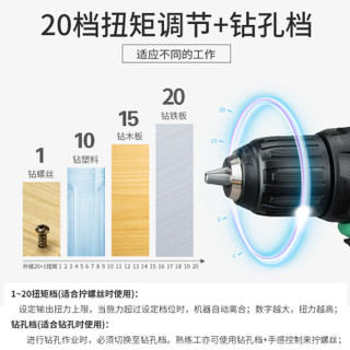 高壹工机（HiKOKI）原日立12V充电式手电钻手枪钻多功能家用电动螺丝刀DS12DA DS12DA