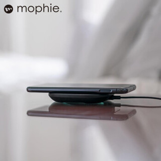 Mophie苹果X无线充电器快充版适用iPhone11pro max/Xs Max/XR/8Plus 10w无线充（不含支架）