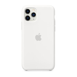 Apple iPhone 11 Pro 硅胶保护壳 - 白色 *2件