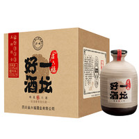 40.8°金六福酒一坛好酒纯粮浓清兼香型白酒500ml*4