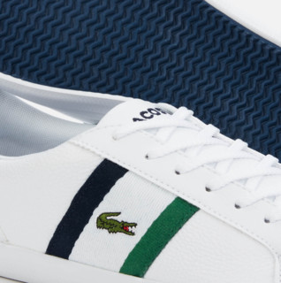 Lacoste 拉科斯特 Lerond 119 3 男款休闲小白鞋 White/Navy UK11